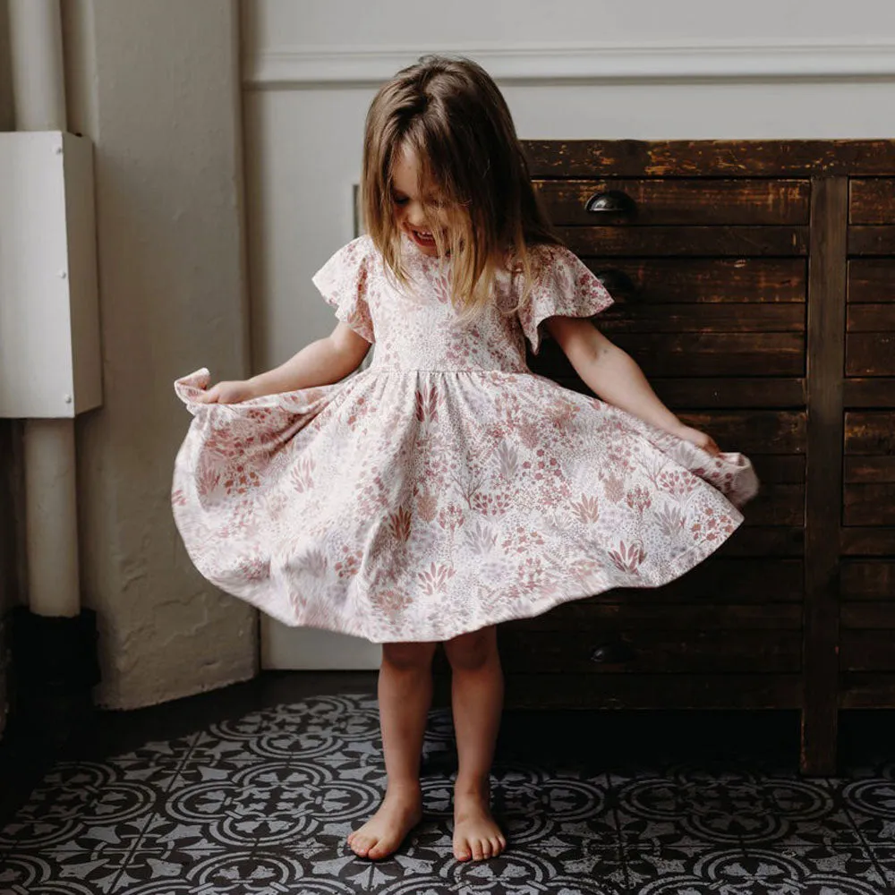 Twirl Dress - Spring Garden