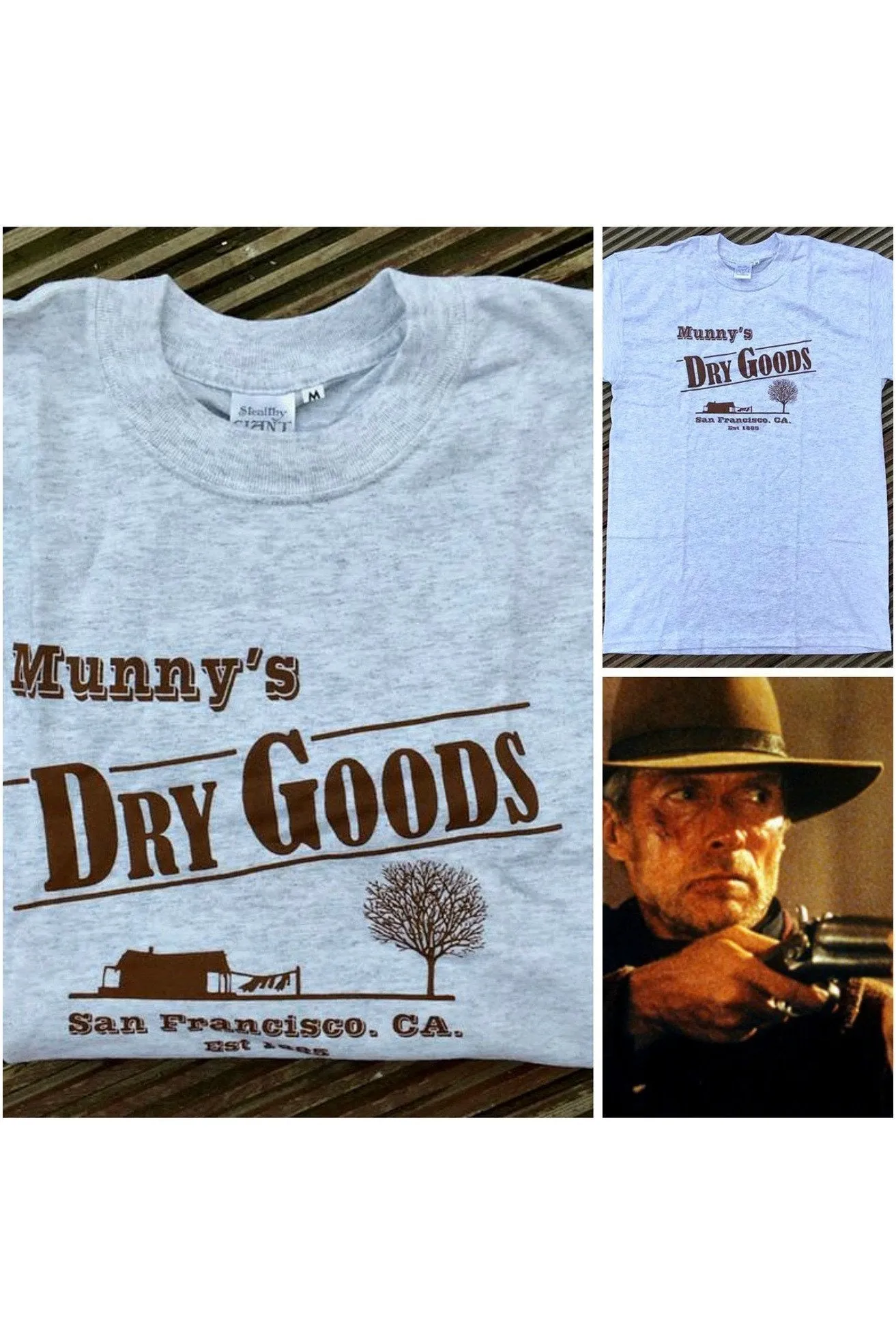 Unforgiven T-Shirt - Munny's Dry Goods | Stealthy Giant