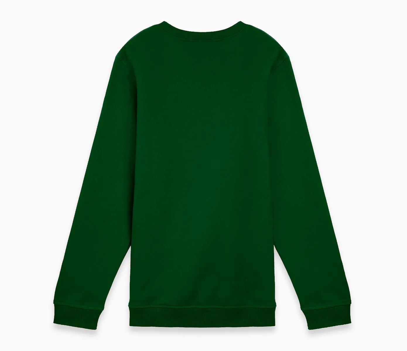 V-Neck Sweatshirt - Bottle Green
